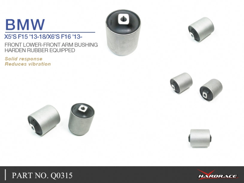 Front Lower-Front Arm Bushings (Harden Rubber) for BMW X5 F15 | X6 F16