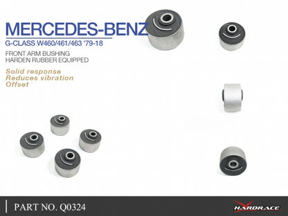 Front Control Arms Bushings (Offset type) for BENZ G-CLASS W460/461/463 '79-18