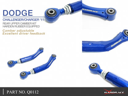 Rear Upper Camber Kit (Harden Rubber) for Charger 2011- | Challenger 2011-