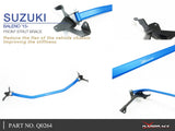 Q0264 | SUZUKI BALENO '15- FRONT STRUT BRACE - 1PCS/SET