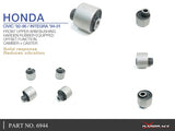 Hardrace Front Upper Arm Bushings with Offset Function (Harden Rubber) Camber+Caster Adjustment 4pcs/set 92-95 Civic | 94-01 Integra