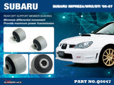 Rear Differential Support Member Bushings (Harden Rubber) 2pc set for Subraru Impreza WRX STI '00-07