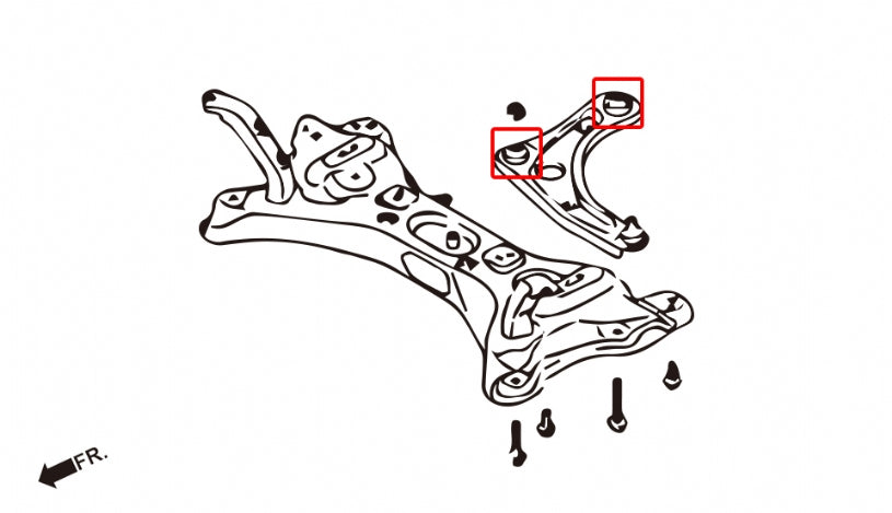 Front Lower Arm Bushing (Harden Rubber)