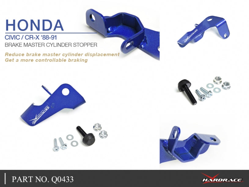 Hardrace Hardrace Brake Master Cylinder Stopper for 88-91