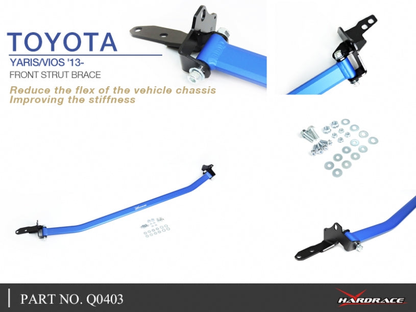 Front Strut Brace for Toyota VIOS 3rd XP150 | Yaris Vitz 2nd XP90 3rd XP150
