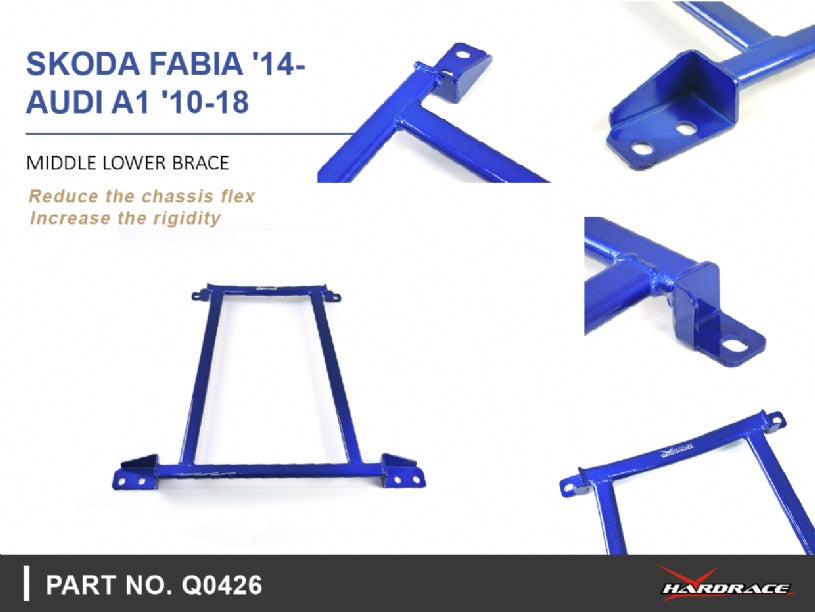 Middle Lower Brace for Audi A1 8X | Skoda Fabia 3rd