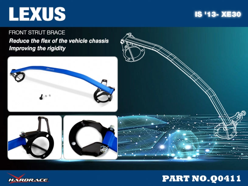 Front Strut Brace for Lexus IS 3rd XE30 2014-