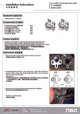 Front Lower Ball Joints for Honda CR-V 5th 2017-2022