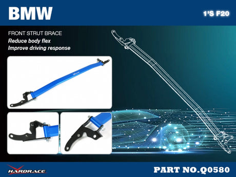 Front Strut Brace (5 Bolts Pattern only) for BMW 1 Series F20