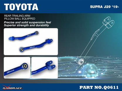 Rear Trailing Arms (Pillow Ball) for Supra J29 A90 | BMW 2/3/4 Series G20/21/22/42 | Z4 G29