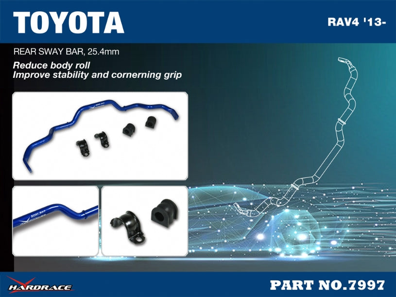 RAV4'13-/NX200T'15- REAR SWAY BAR,25.4mm 3PCS/SET