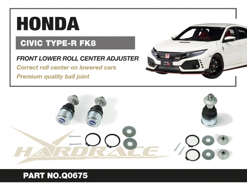 Front Roll Center Adjuster for Honda Civic 10th Type-R FK8 2017-2022