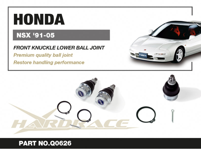 Hardrace Front Knuckle Lower Ball Joints for NSX NA1 NA2