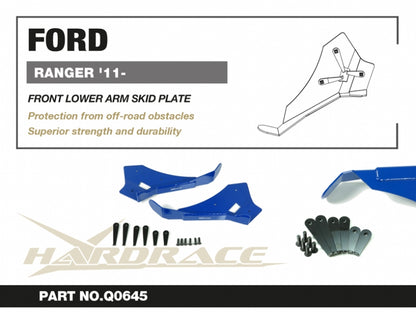 Front Lower Arm Skid Plate for Mazda BT-50 2011- | Ford USA RANGER 2012-2022 | Ford USA EVEREST 2015-