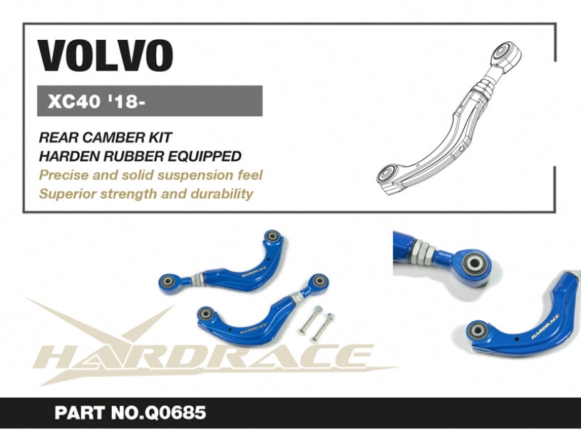 Rear Camber Kit (Harden Rubber) for Volvo XC40 1st