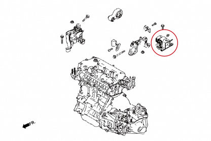 Left Engine Mount for Mazda 3 BM BY 3rd | Mazda 6 GJ GL | CX-5 KE 2.0L / 2.5L
