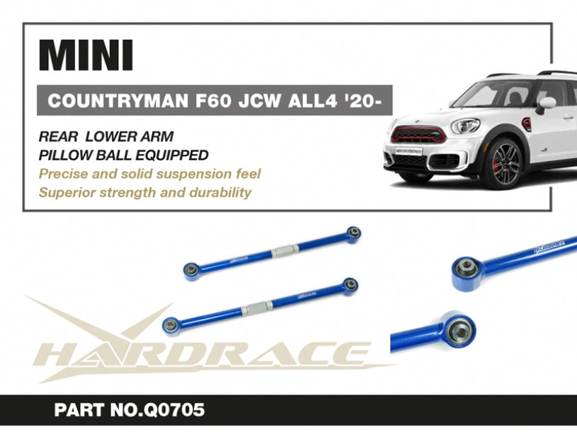 Rear Lower Arms (Pillow Ball) for BMW 2 Series F44 2019- | X2 1st F39 2019- | MINI CLUBMAN 2nd F54 2015- | COUNTRYMAN 2nd F60 2017-