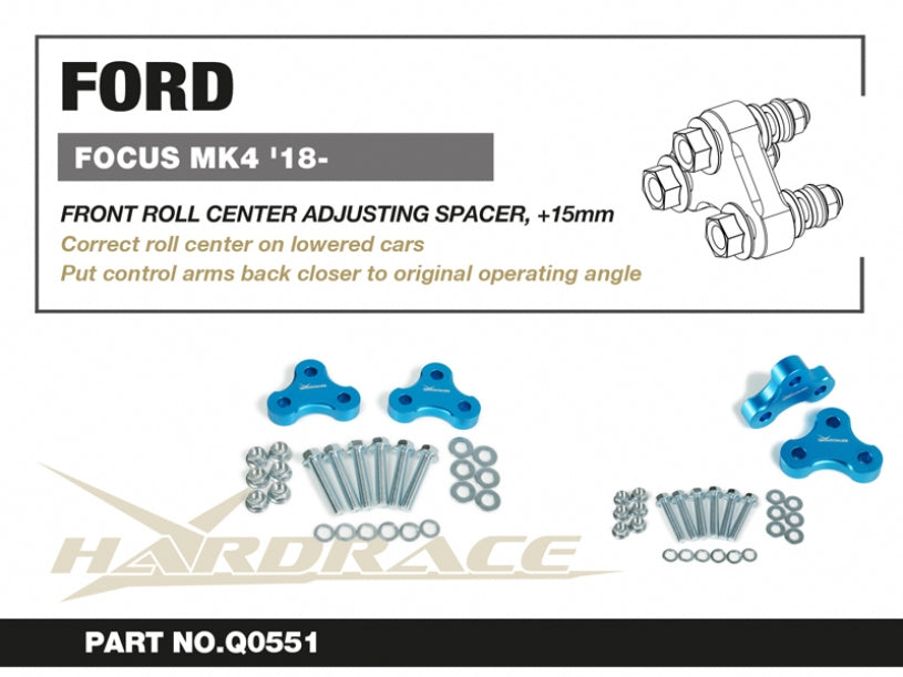 Front Geometry Correction Spacer for Ford Focus MK4 2018-