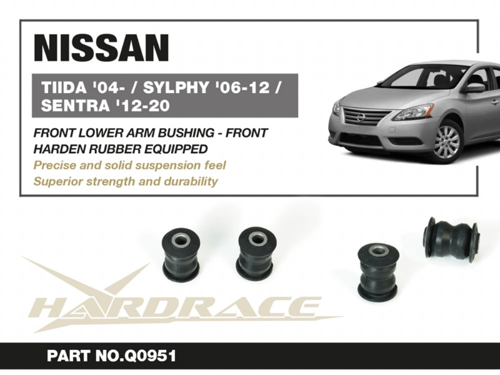 Front Lower Arm Bushing - Front (Harden Rubber)