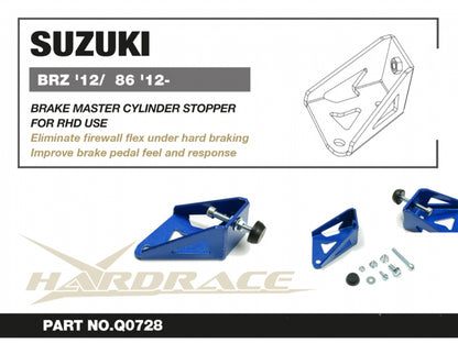 Brake Master Cylinder Stopper for Subaru BRZ ZC6 2012-2021 | ZD8 2021- | Toyota 86 ZN6 | 86 GR86