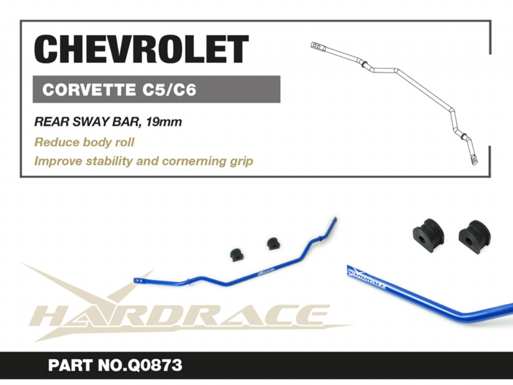 Rear Sway Bar 19mm for Corvette C5 C6