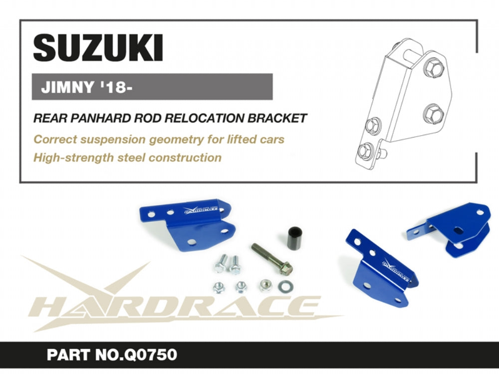 Hardrace Suzuki Jimny '18- Rear Panhard Rod Extension Bracket