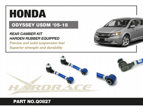 Rear Upper Camber Kit (Harden Rubber Bushings) for Odyssey USDM '05-18