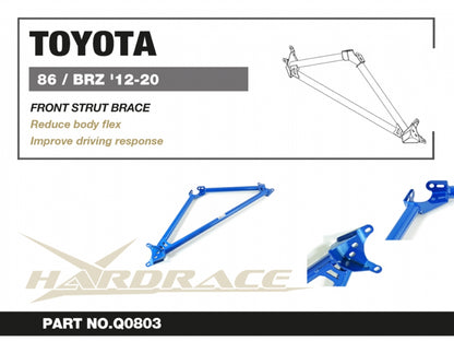 Front Strut Brace for Scion FR-S ZN6 '12-16 | BRZ ZC6 2012-2021 | 86 ZN6 2012-2021
