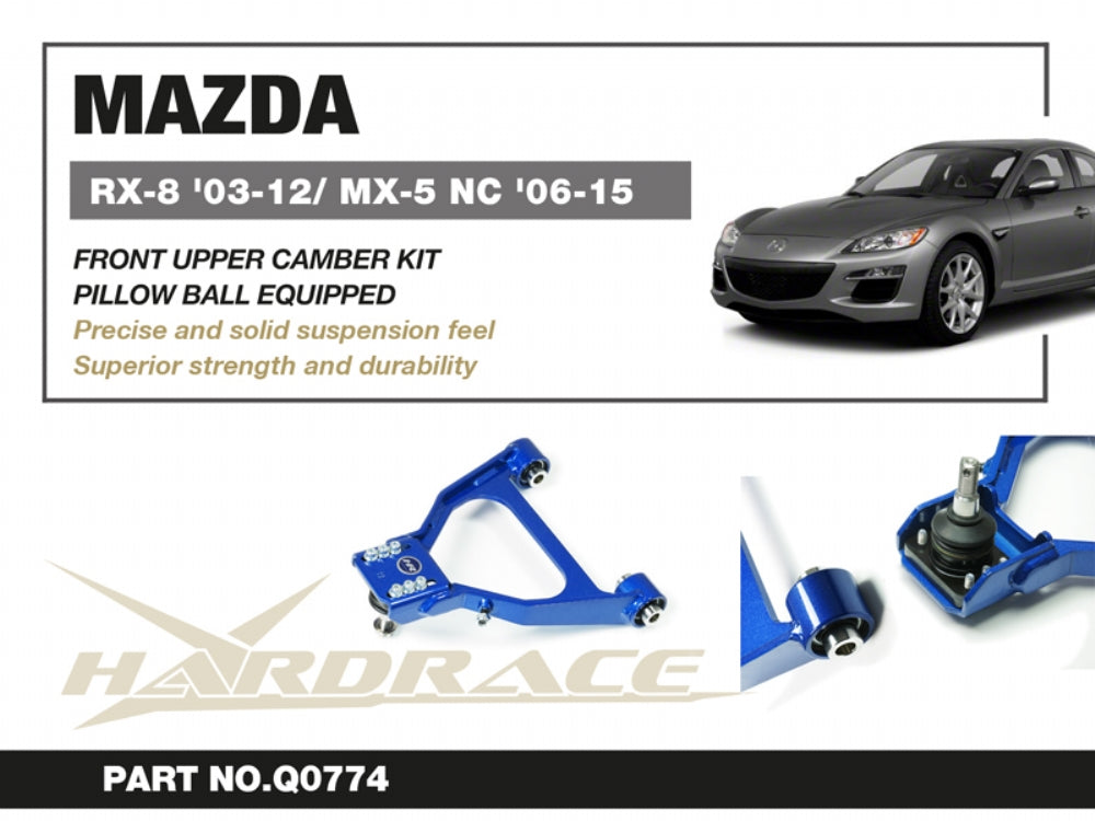 Godspeed Front Upper Camber Control Arms For Mazda MX-5 Miata (1990-1997 NA) – 2pc Set