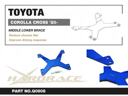 Middle Lower Brace for Corolla Cross XG10 2020-