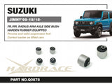 Front Radius Arm Bushing - Axle Side (Harden Rubber)