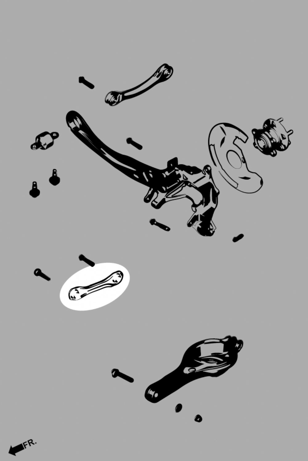 Rear Toe Kit (Harden Rubber) for Ford Kuga MK3 2020-Present