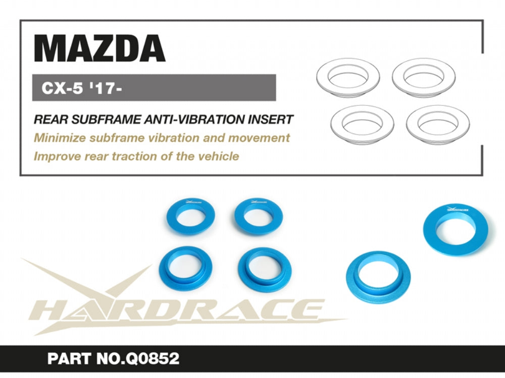 Rear Subframe Anti-Vibration Inserts for Mazda CX-5 KF