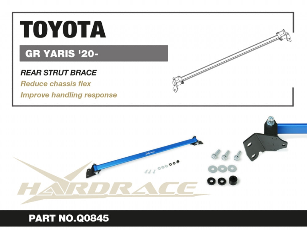 Rear Strut Brace for Toyota Yaris Vitz GR GXPA16 MXPA12