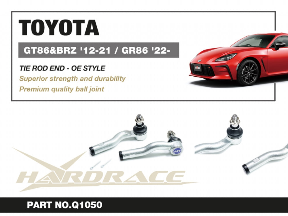 Tie Rod End for Scion FR-S ZN6 '12-16 | BRZ ZC6 2012-2021 | 86 ZN6 2012-2021 | 86 GR86 ZN8 2021-