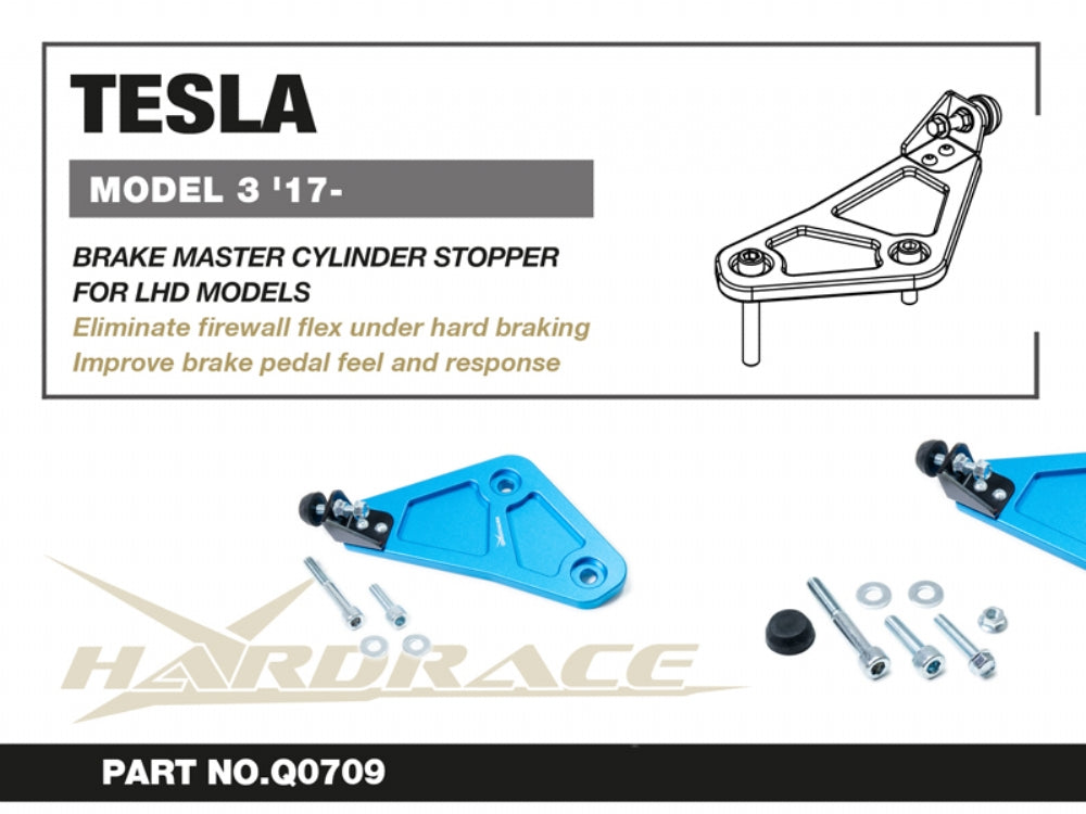 Brake Master Cylinder Stopper For Tesla Model 3 LHD 17+ 1pc Set