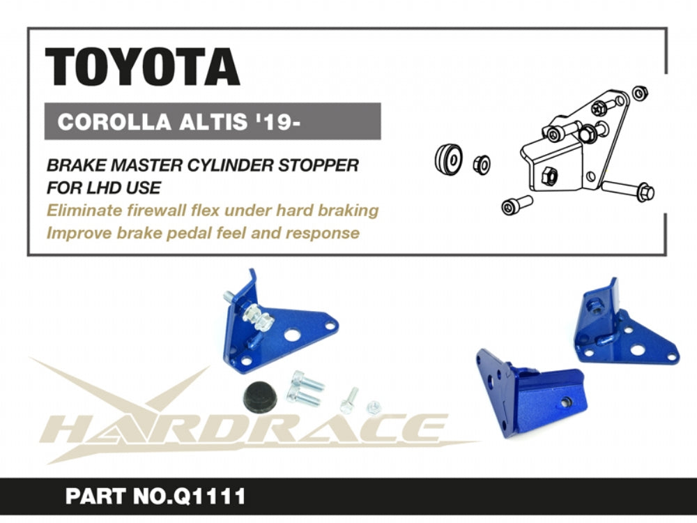 Hardrace Brake Master Cylinder Stopper for Toyota Corolla