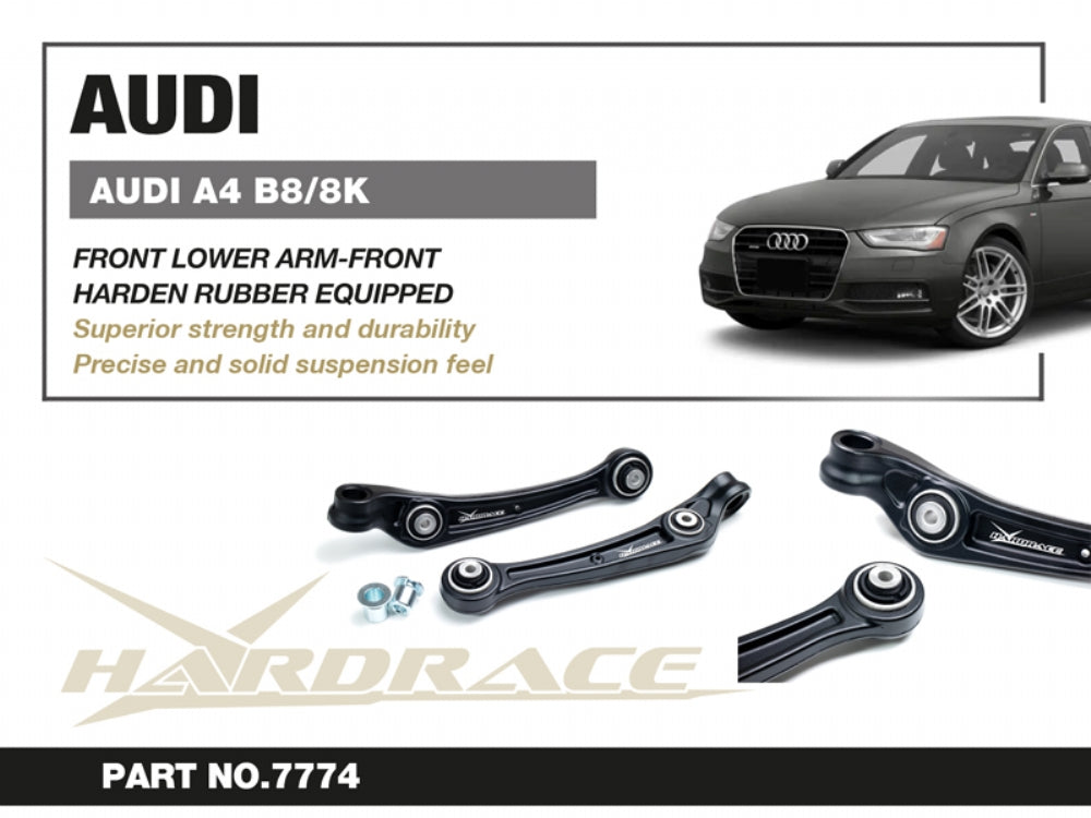 Front Lower Arm Bushings -Front Position- (Harden Rubber) for Audi A4 B8 | S4/RS4 B8 | A5 B8 | S5/RS5 B8 | Macan 95B