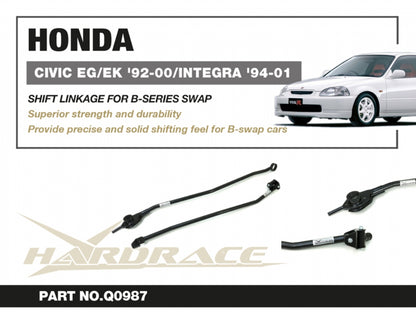 Hardrace B-Series Shift Linkage 94-01 Integra | 92-00 Civic