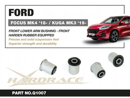 Front Lower Arm Bushing - Front (Harden Rubber) for Ford Focus MK4 2018- | Ford Kuga MK3 2020-Present