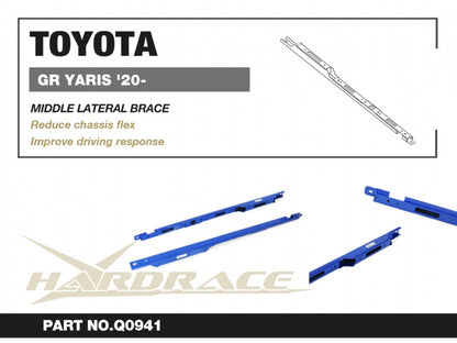 Middle Lateral Brace for Toyota Yaris Vitz GR GXPA16/MXPA12