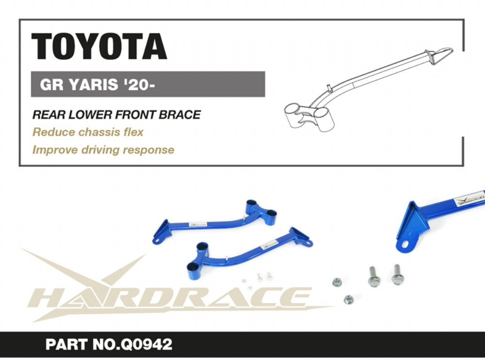 Rear Lower Front Brace for Toyota Yaris Vitz GR GXPA16 MXPA12