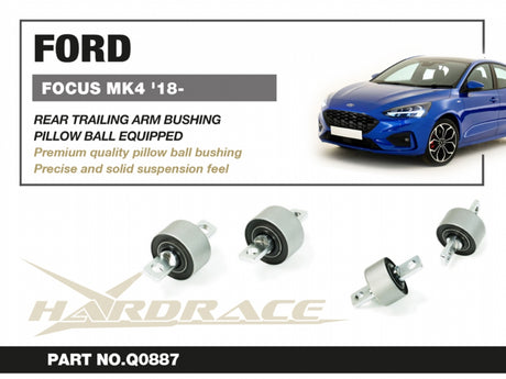 Rear Trailing Arm Bushing (Pillow Ball) for Ford Focus MK4 2018-