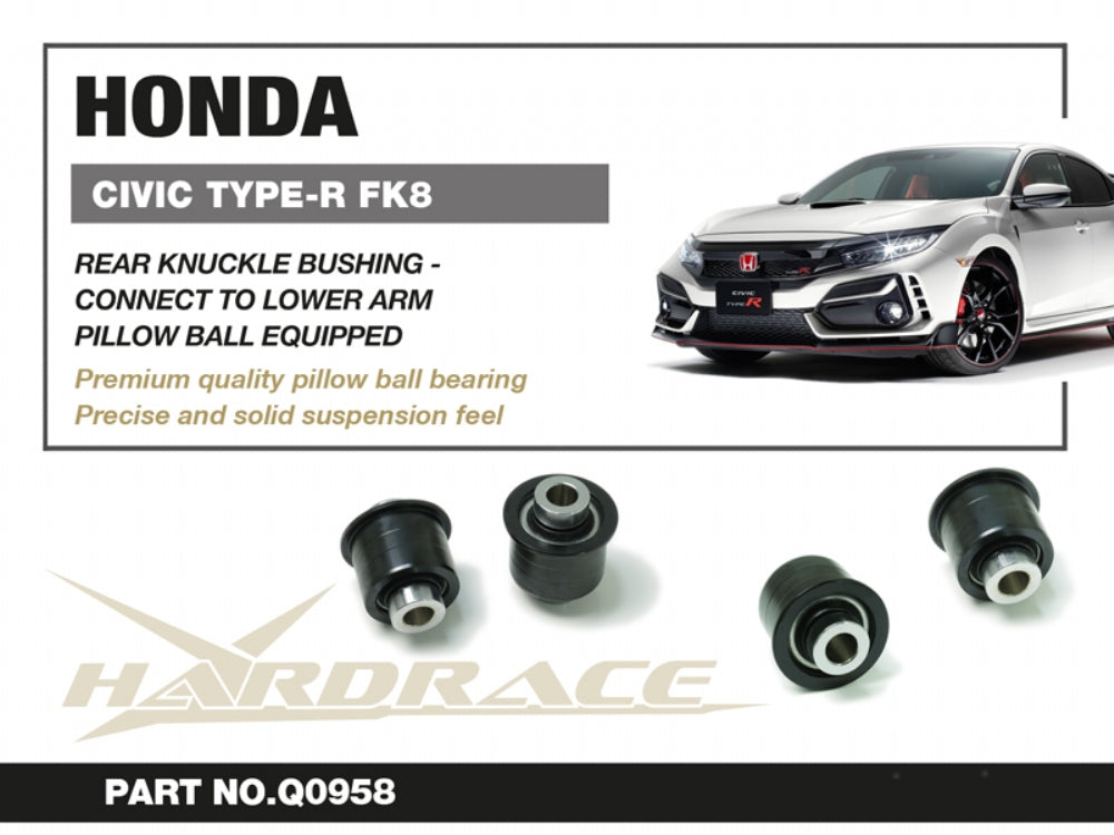 Rear Knuckle Bushing - Connect to Lower Arm Side (Pillow Ball) for Civic Type-R FK8 FL5