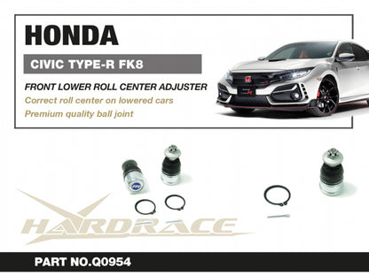 Front Roll Center Adjusters for Civic Type-R FK8