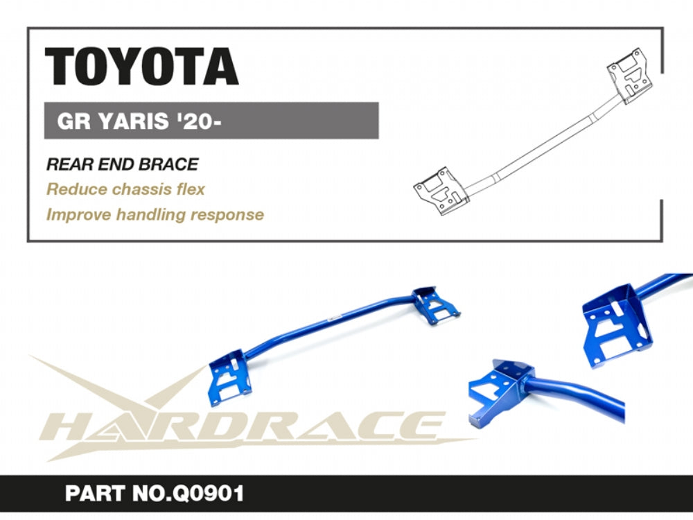 Hardrace Rear End Brace for Yaris / Vitz GR GXPA16 MXPA12