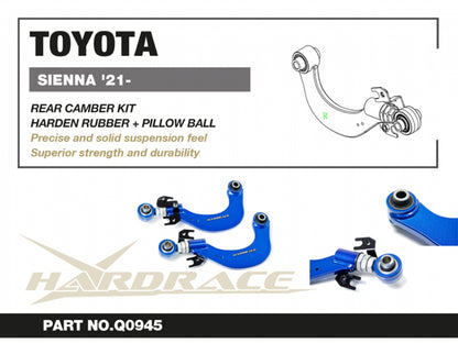 Rear Camber Kit (Pillow Ball nad Harden Rubber) for Toyota Sienna 4th XL40