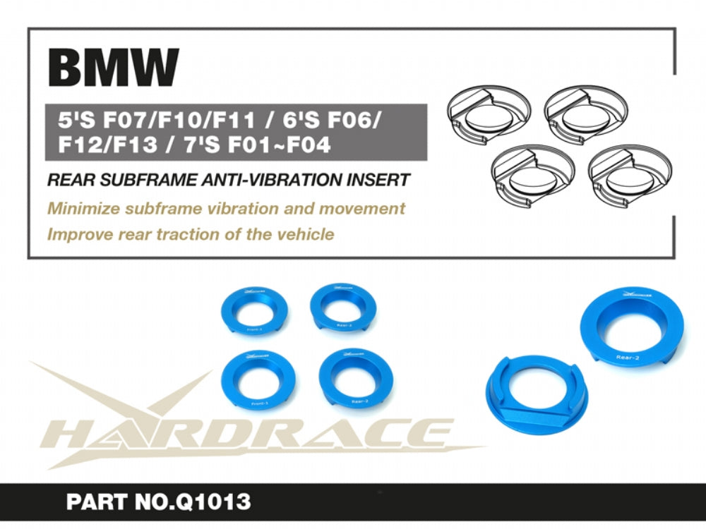Rear Subframe Anti-Vibration Insert for BMW 5 Series F10/F11 | 5 Series GT F07 | 6 Series F06/F12/F13 | 7 Series F01/F02