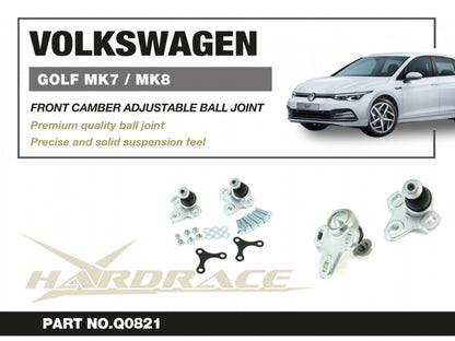 Front Camber Adjustable Ball Joints for Audi MK2/3/4 | VW Golf MK5/6/7 | Jetta MK5/6