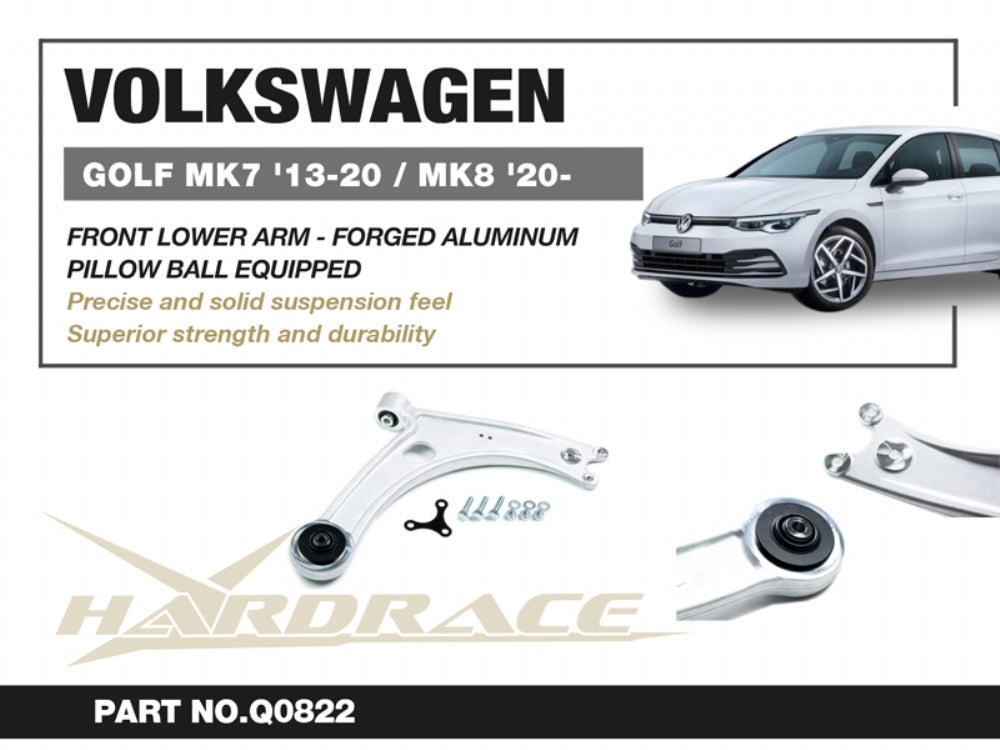 Front Lower Arms (Pillow Ball) - Audi MK3/4 Q2 | VW Mk7/8 A11 | Skoda Mk3/4